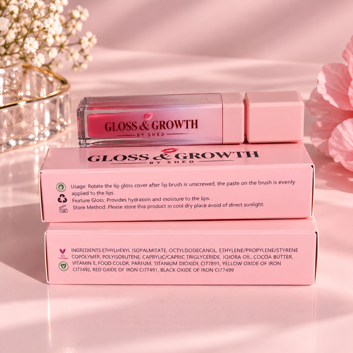 Lip Gloss / Gloss & Growth